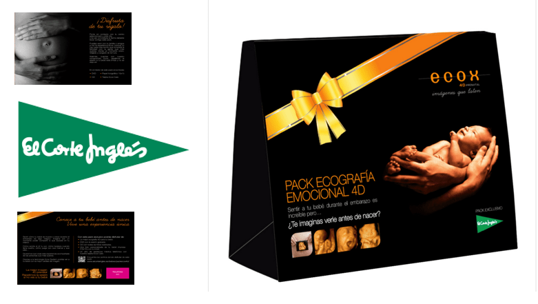 ECOX4D-5D REALIZA ECOGRAFÍAS EMOCIONALES EN LOS CENTROS DE EL CORTE INGLÉS, FERIA DEL BEBÉ 2019