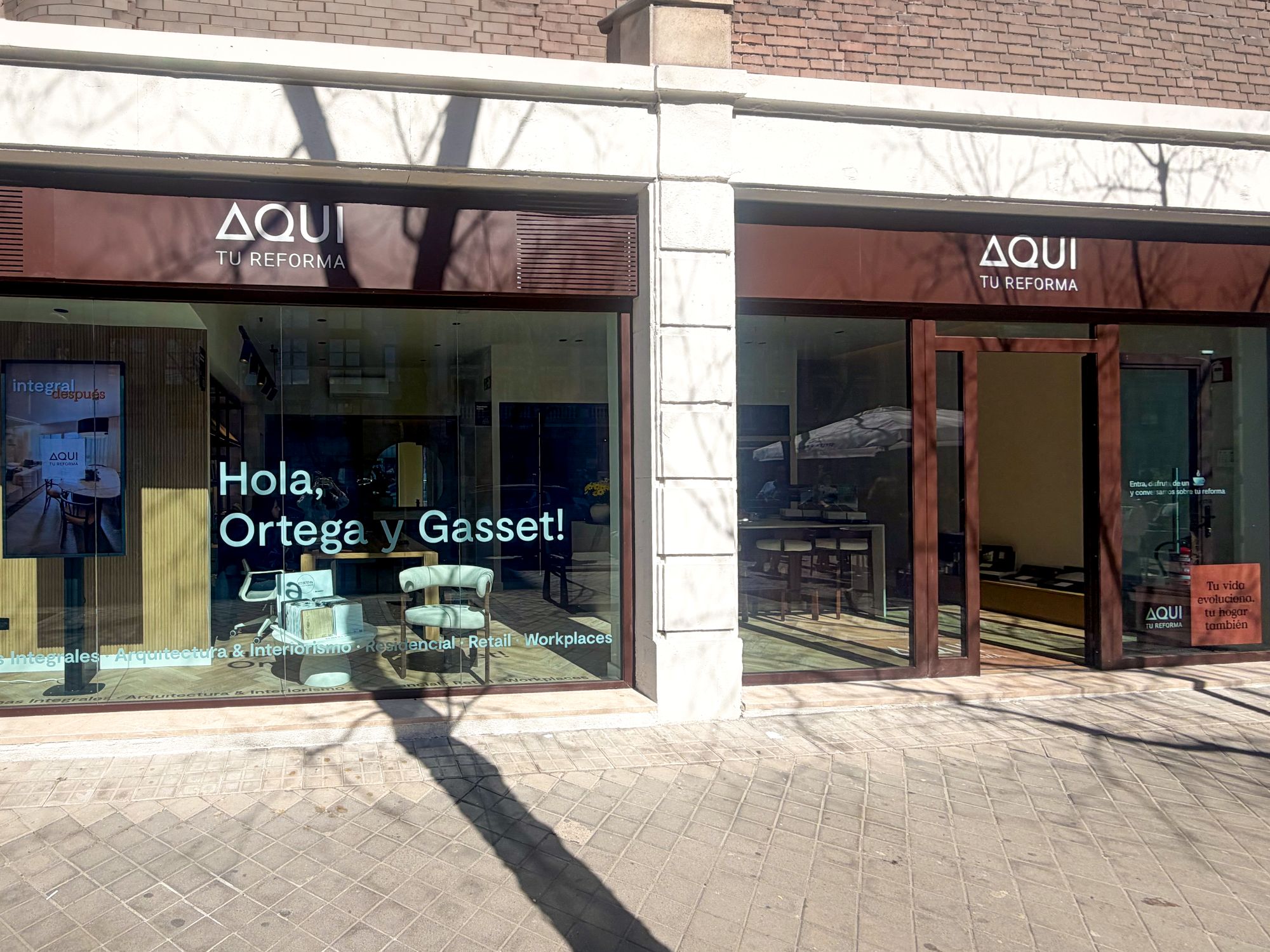 Aqui tu Reforma abre un nuevo Concept Store en Ortega y Gasset 