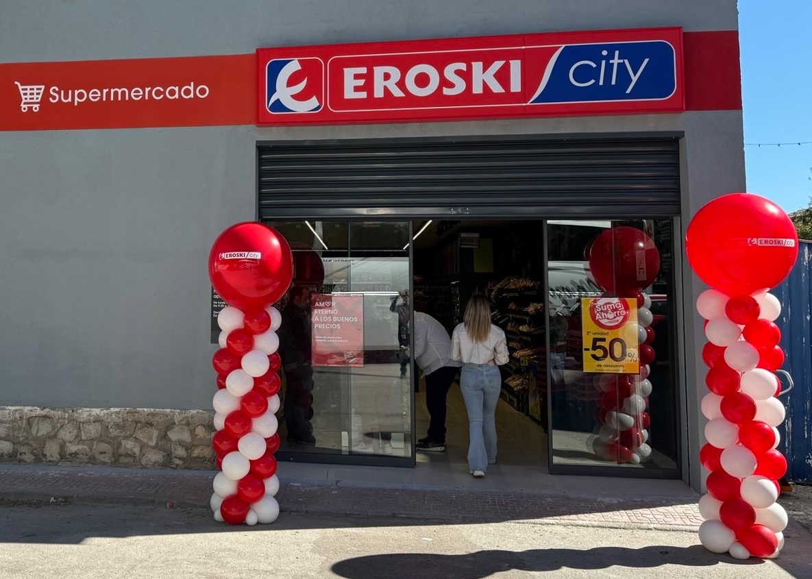 EROSKI INAUGURA UN NUEVO SUPERMERCADO FRANQUICIADO EN ALMOGUERA, EN GUADALAJARA