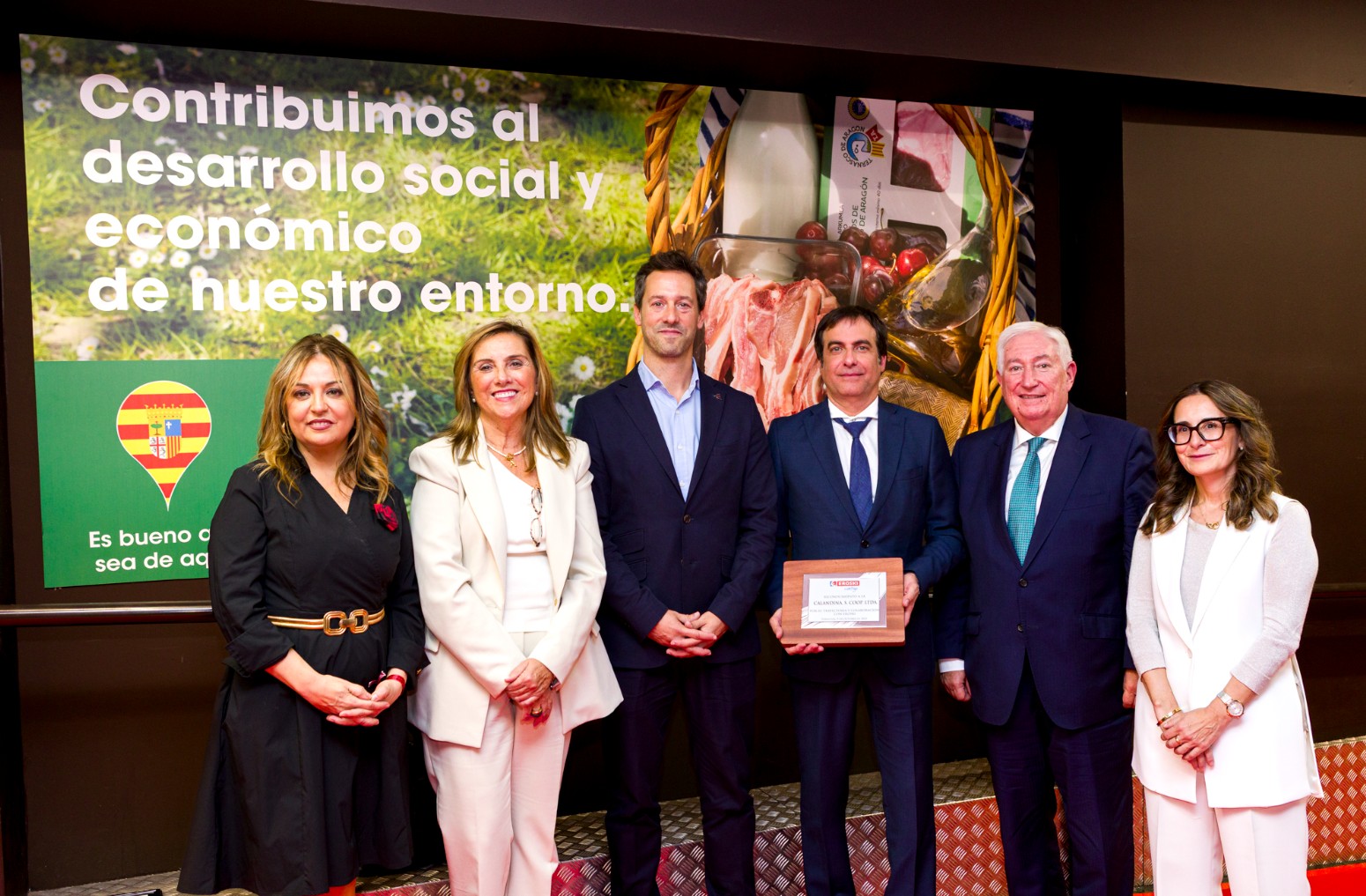 EL PRODUCTOR TUROLENSE ‘LA CALANDINA’, PREMIO EROSKI A SU TRAYECTORIA