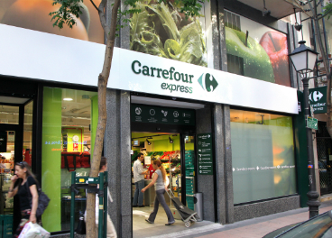 Carrefour crece un 2,2% en España hasta junio y sale de Italia