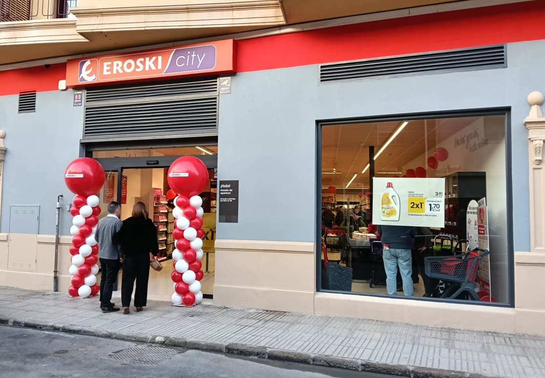 EROSKI INAUGURA UN NUEVO SUPERMERCADO FRANQUICIADO EN ALZIRA, VALENCIA
