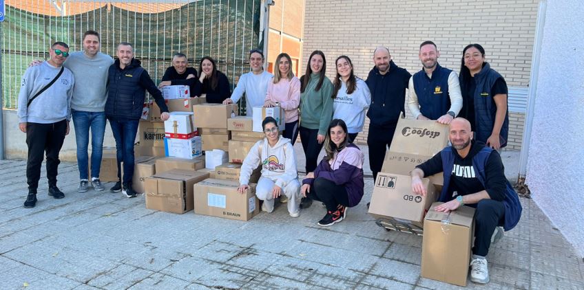 Bureau Vallée España se suma a las acciones solidarias para los afectados por la DANA