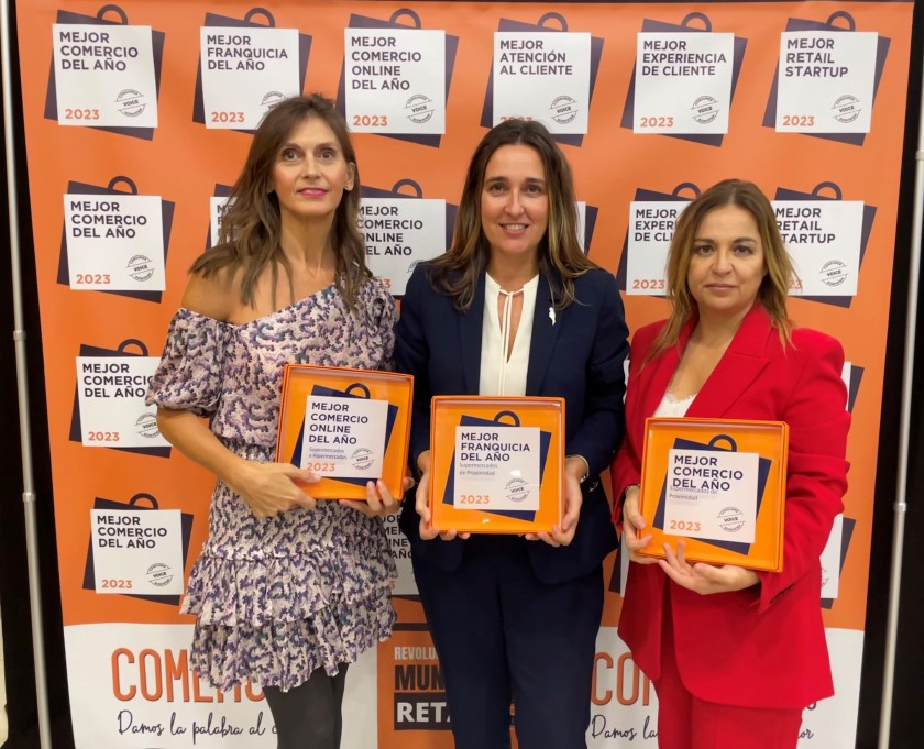 EROSKI SE ALZA CON TRES GALARDONES EN LOS PREMIOS COMERCIO DEL AÑO