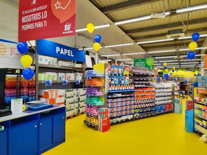 Bureau Vallée abre 5 nuevas tiendas en España y factura un 9,1% más en 2022