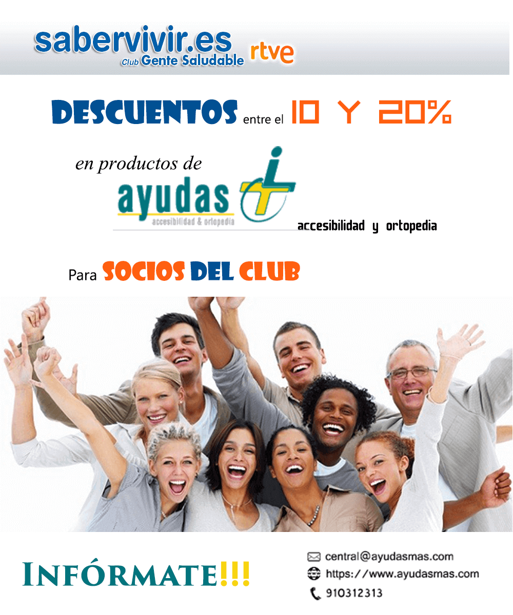 AYUDAS MÁS FORMA PARTE DE LA RED DE NEGOCIOS DEL CLUB GENTE SALUDABLE DE TVE