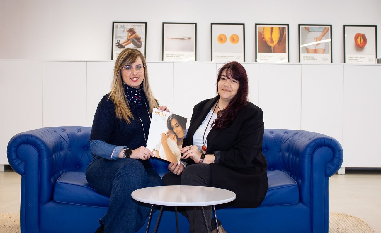 “Ecox ofrece una imagen del bebe muy real y creemos que por eso vamos a triunfar”, afirman las nuevas franquiciadas colaboradoras de Madrid Cuatro Caminos, Bárbara y Vanessa.