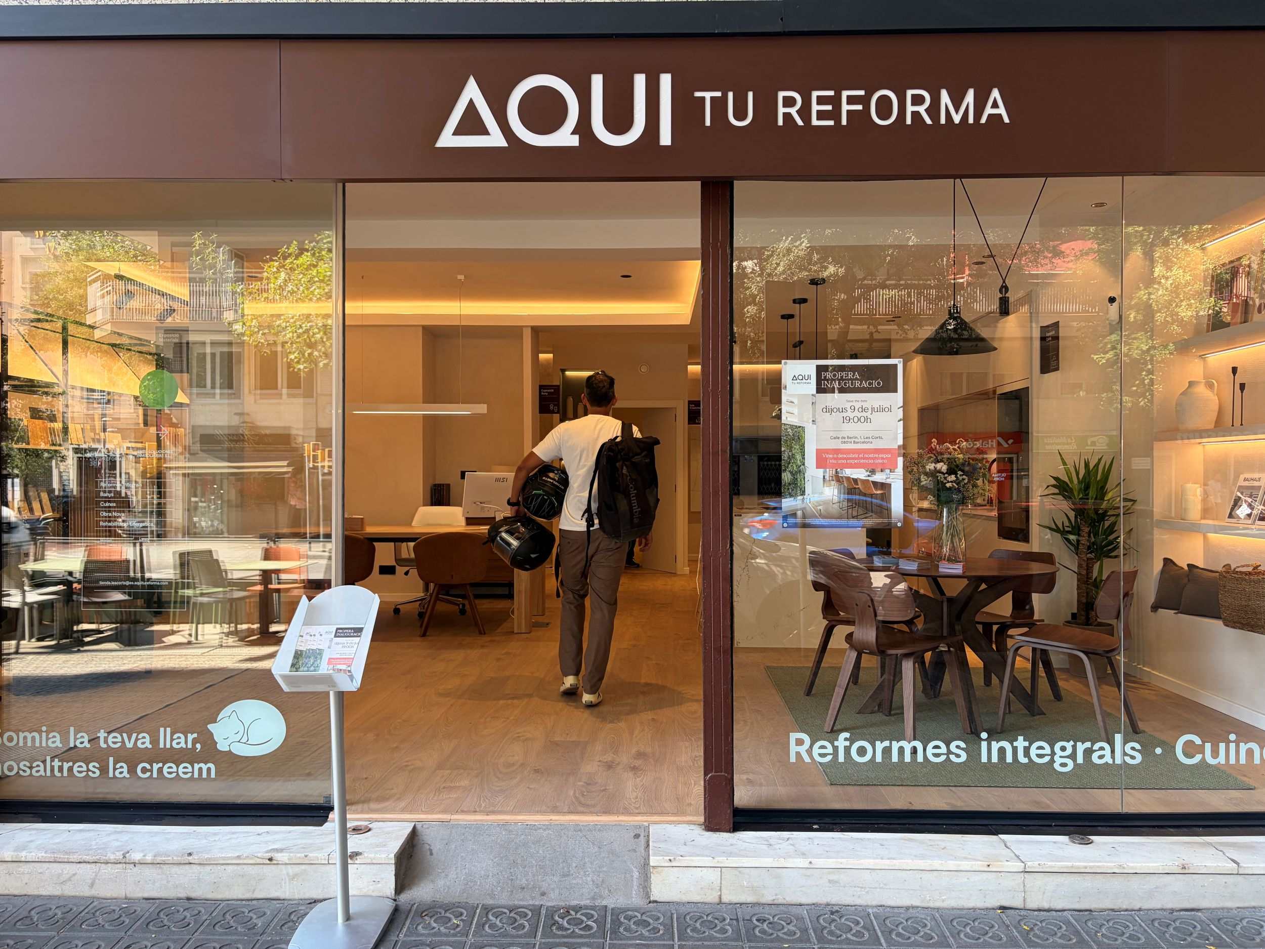 Aqui tu Reforma impulsa su presencia en Barcelona con la apertura de una nueva Concept Store en Les Corts