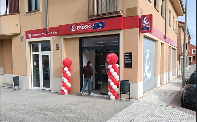EROSKI INAUGURA UN NUEVO SUPERMERCADO FRANQUICIADO EN CERVERA DEL RIO ALHAMA, LA RIOJA