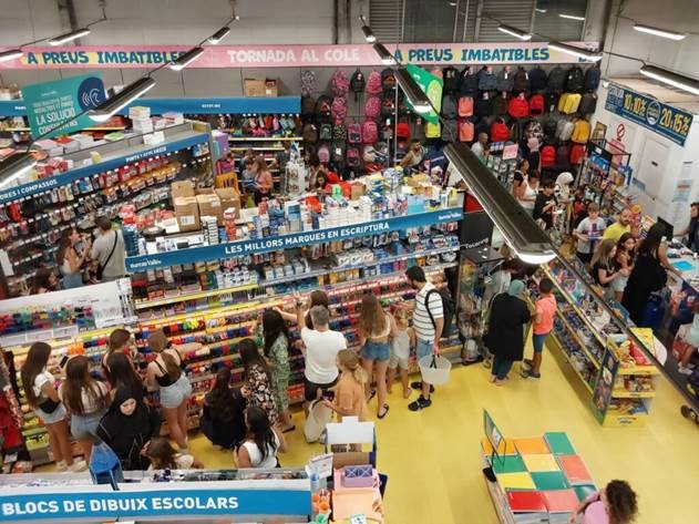 La ‘Vuelta al Cole’ 2023 alcanza en Bureau Vallée cifras de récord generando más de 6,6 millones de euros de facturación