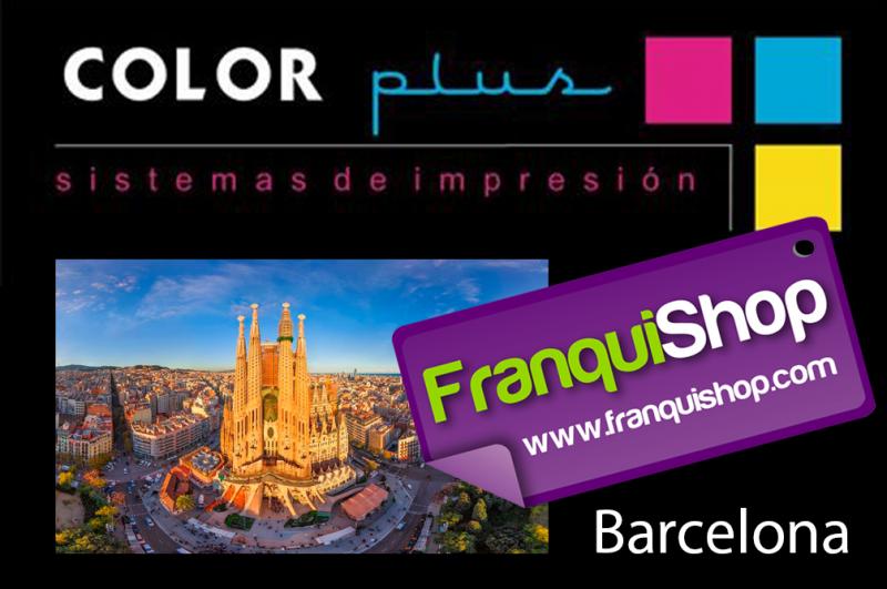 COLOR PLUS EN LA FRANQUISHOP DE BARCELONA