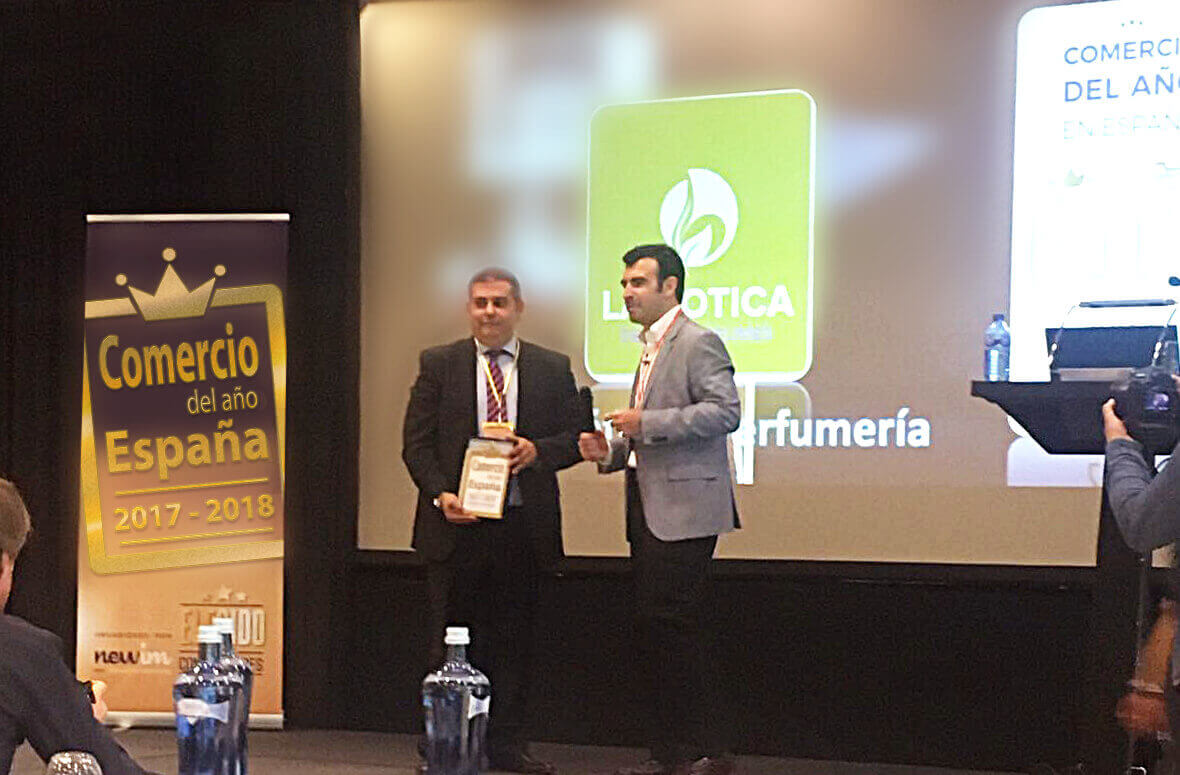LA BOTICA DE LOS PERFUMES SE ALZA CON EL PREMIO AL COMERCIO DEL AÑO EN ESPAÑA