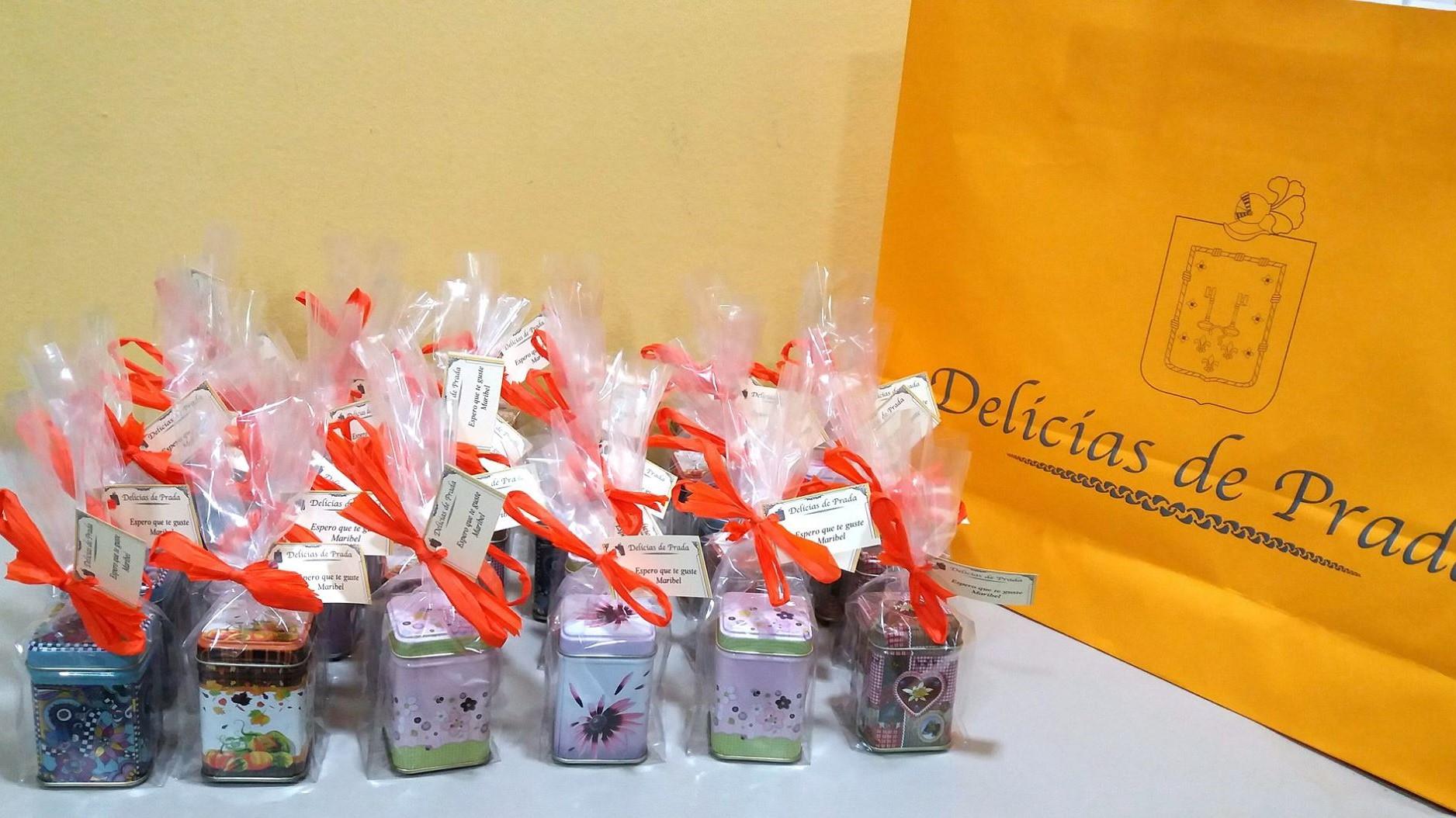 REGALOS ÚNICOS PARA EVENTOS EN DELICIAS DE PRADA