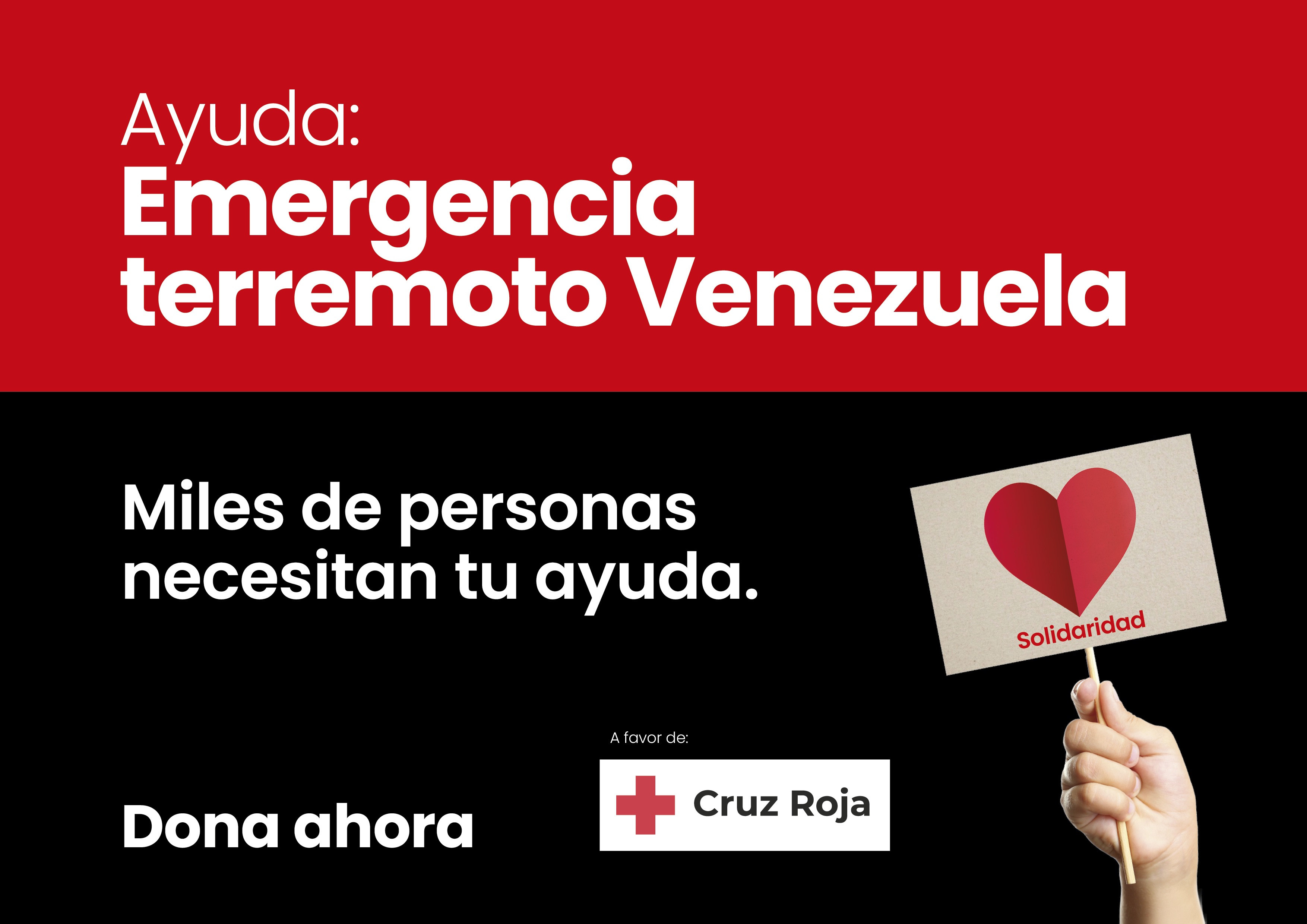 EROSKI activa una campaña de ayuda a las personas afectadas por los terremotos de Venezuela