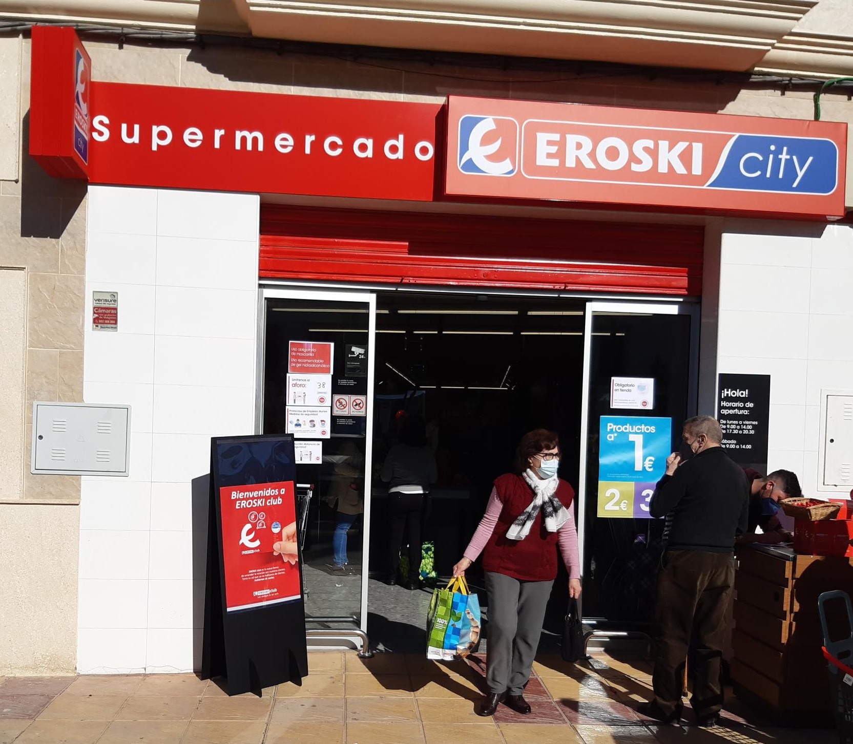 EROSKI INAUGURA UN NUEVO SUPERMERCADO FRANQUICIADO EN LA LOCALIDAD SEVILLANA DE ALCOLEA DEL RÍO