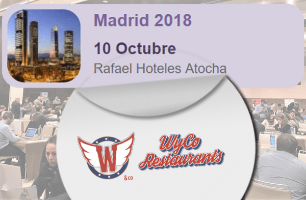 WYCO RESTAURANT PRESENTE EN FRANQUISHOP MADRID 2018