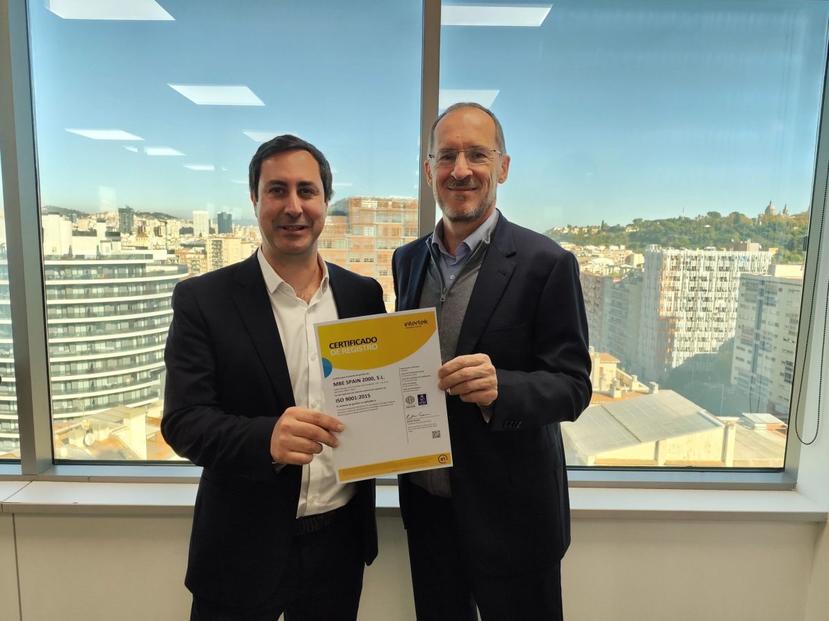 Mail Boxes Etc. obtiene la certificación ISO  9001:2015 en su central para reforzar su  modelo de franquicia