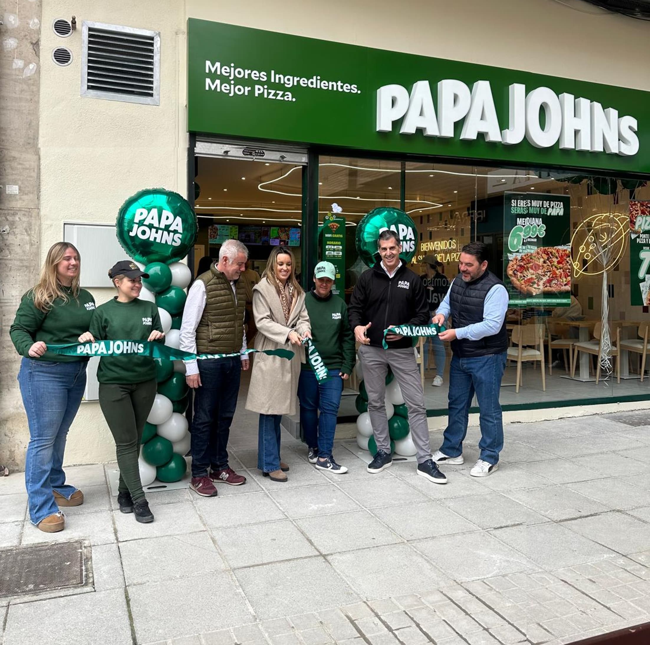 Papa Johns impulsa su expansión en España con su primer restaurante en La Rioja 