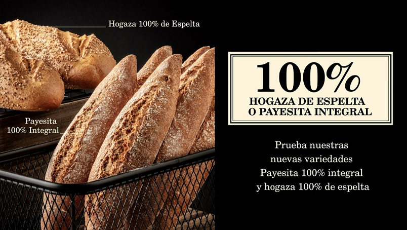 LA FRANQUICIA BERTIZ PRESENTA DOS NUEVAS RECETAS DE PAN 100%
