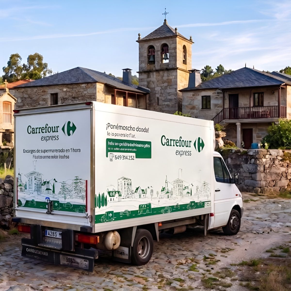 Carrefour Express lleva el supermercado al entorno rural gallego con un nuevo formato móvil