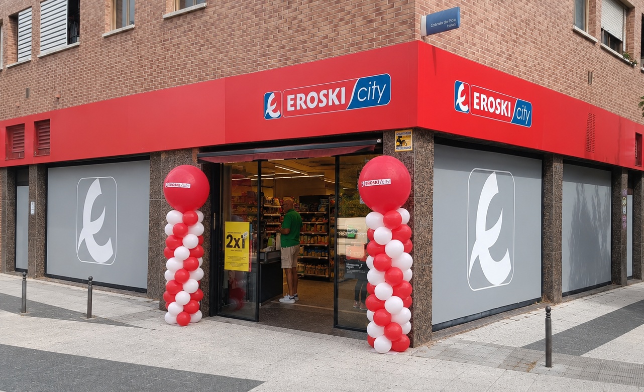 EROSKI inaugura un nuevo supermercado EROSKY/CITY franquiciado en Vitoria-Gasteiz