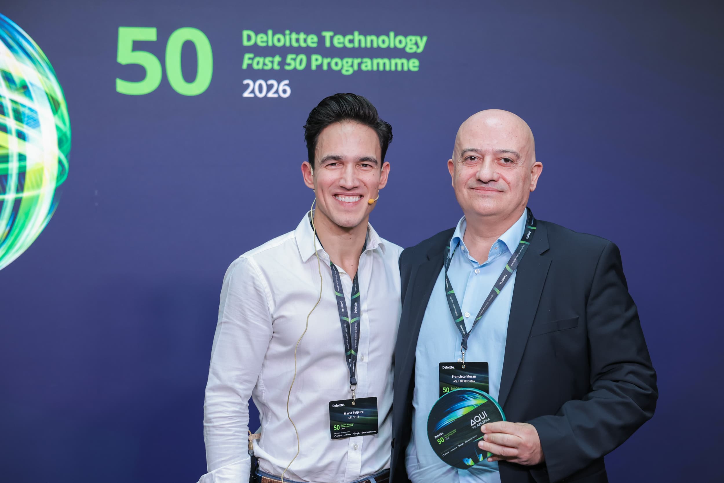Deloitte reconoce Aqui tu Reforma entre las 50 tecnológicas más escalables de España
