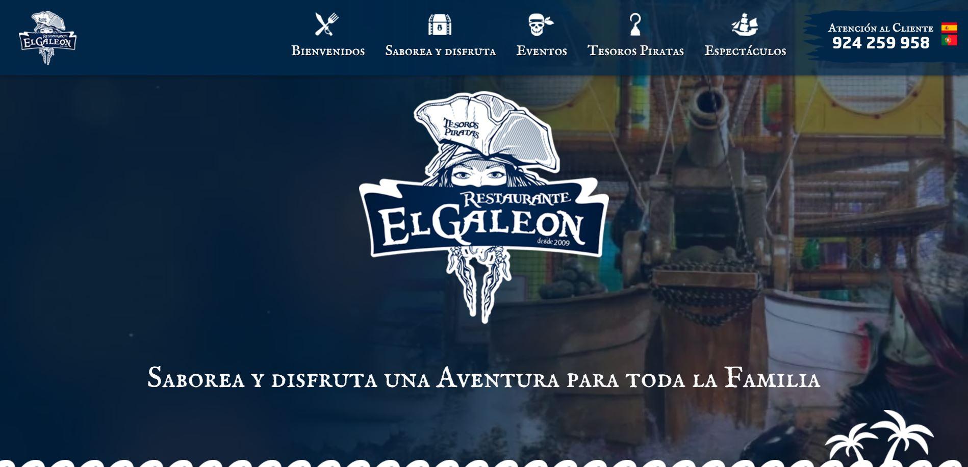 LA FRANQUICIA EL GALEÓN DE LOS TESOROS PIRATAS ESTRENA PÁGINA WEB