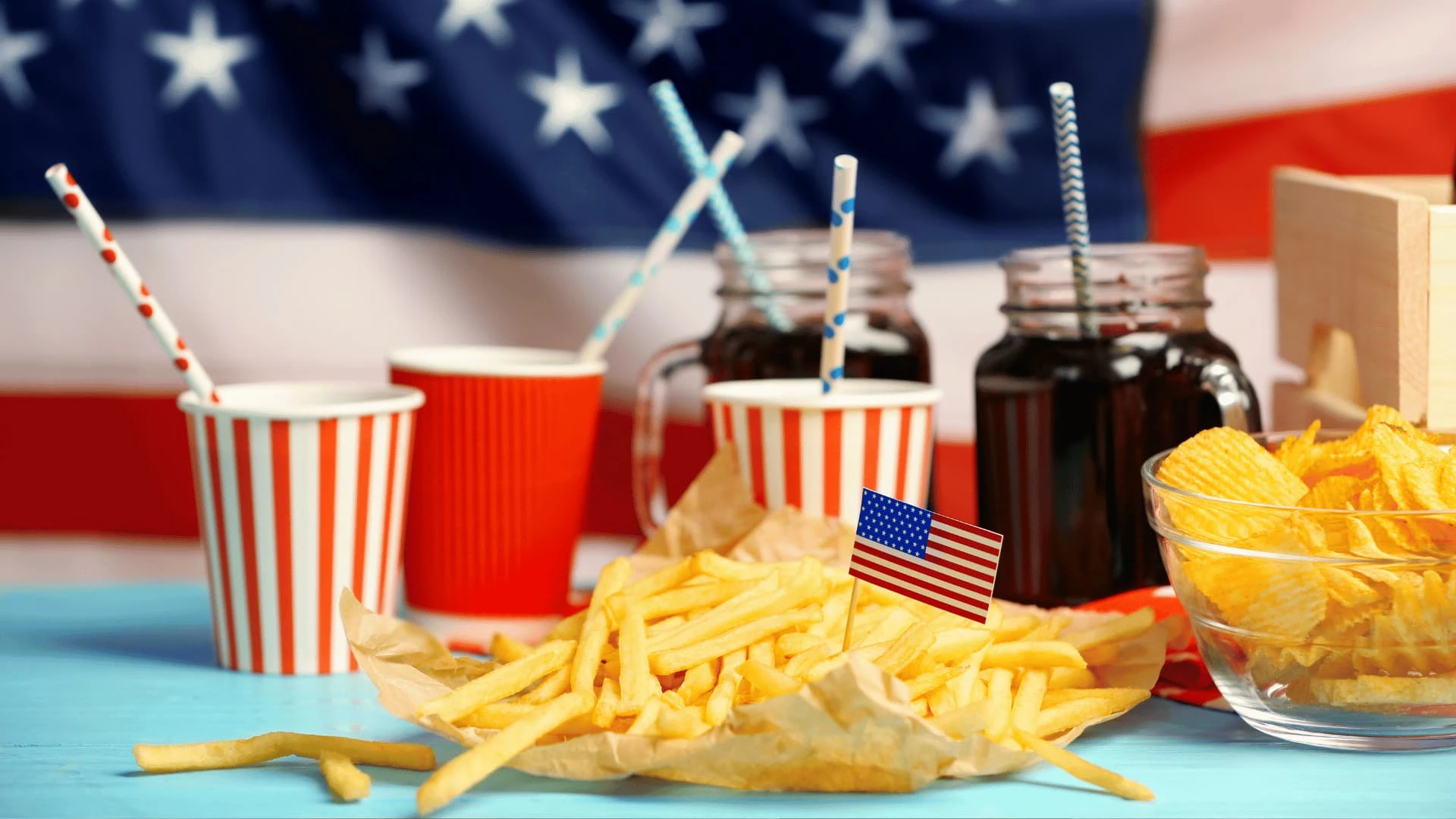 Comida rápida americana 